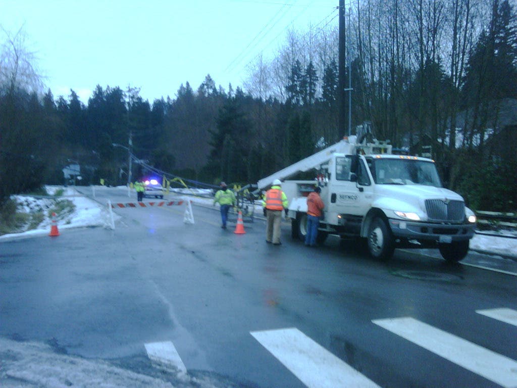Update One Road Cleared, One Still Closed in Bothell Woodinville, WA