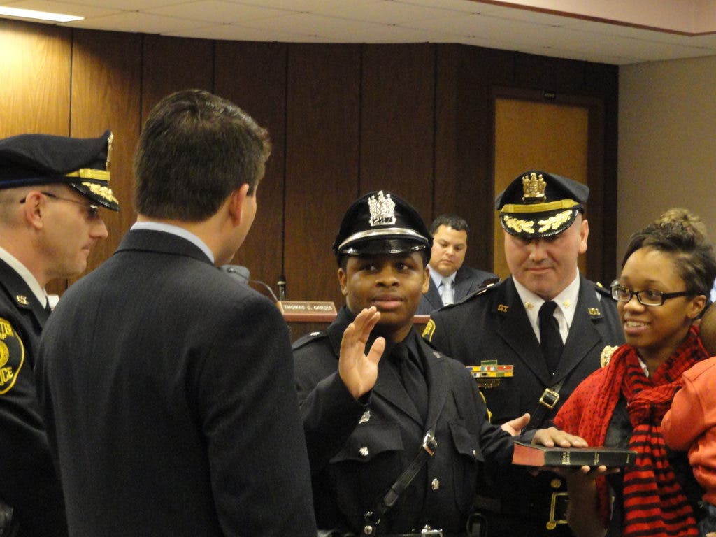 Two New Police Officers Take Oath | Gloucester Township, NJ Patch