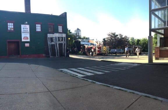 VIDEO: Fire at Florist on Moody Street, Waltham | Waltham, MA Patch