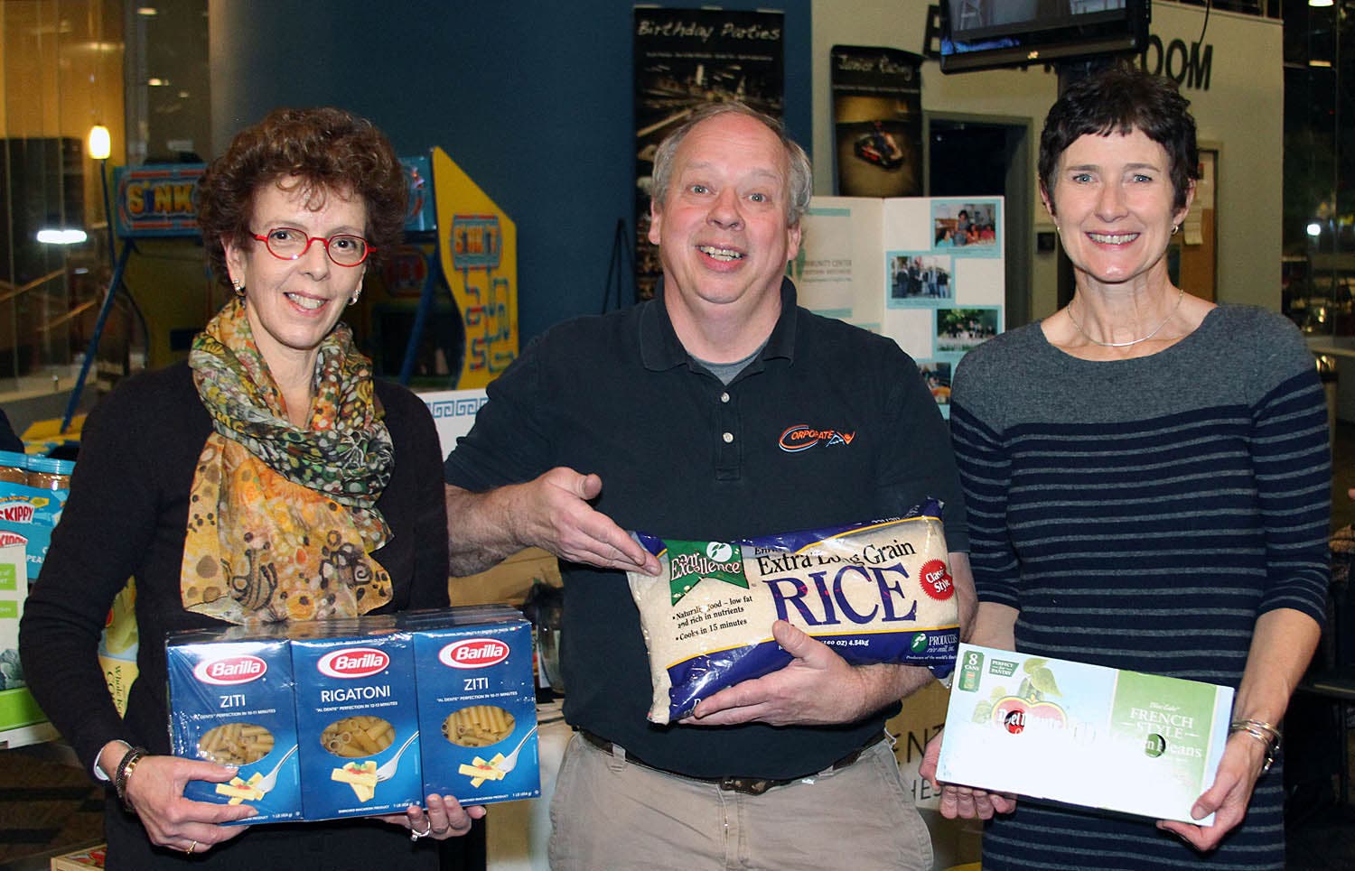 Corporate Audio Visual Services Helps Collect Food for the Community Center of Northern