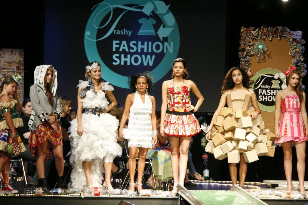 Trashy Fashion Show Fashionistas Go Green Largo, FL Patch