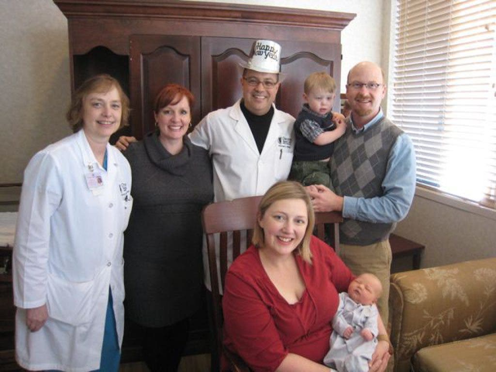 School Spokeswoman Has County's 1st Baby of '12 | Canton, GA Patch