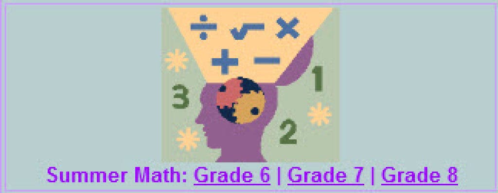 Summer Math Assignments Posted | Peabody, MA Patch