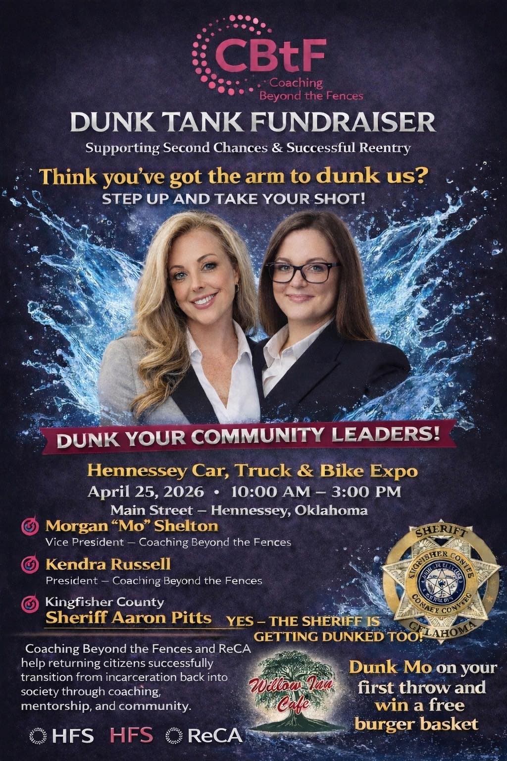 Dunk Tank Fundraiser