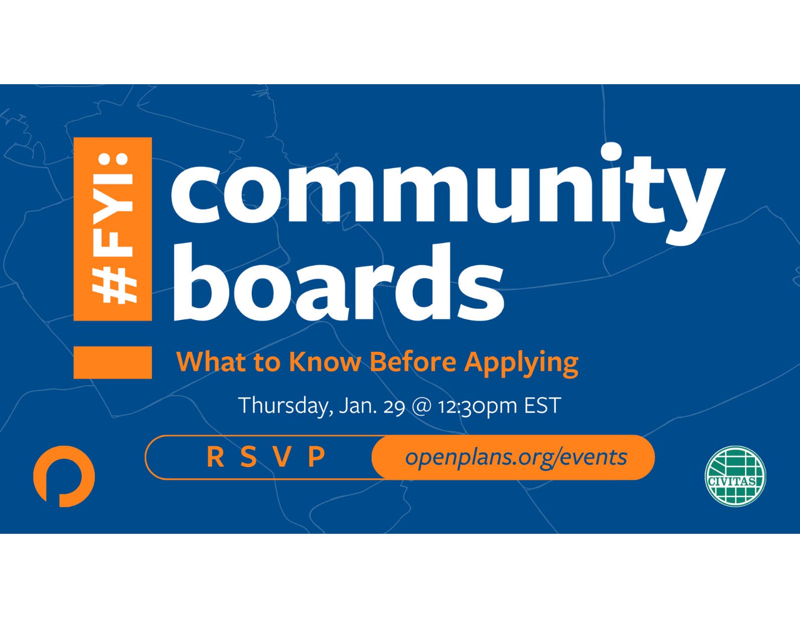 CIVITAS Hosts Citywide Community Board Webinar