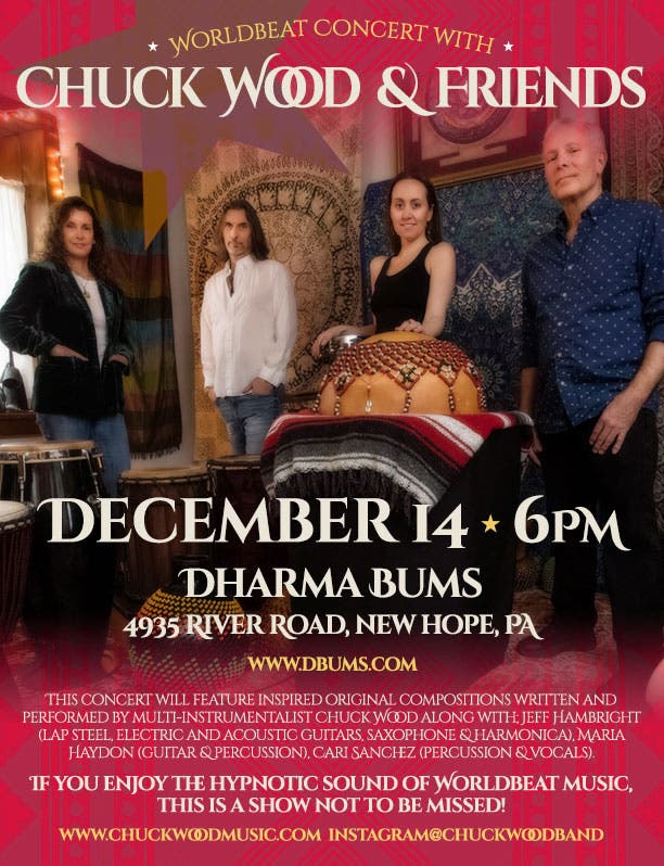 Worldbeat Concert with Chuck Wood & Friends