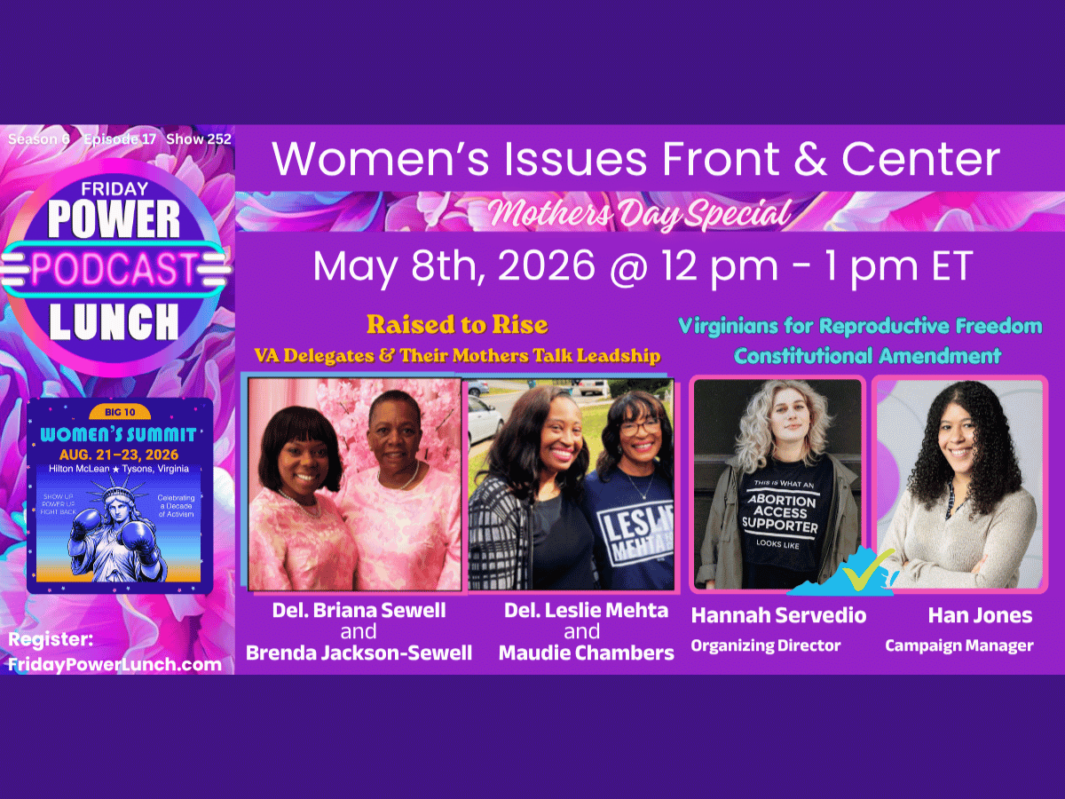 Women’s Issues Front and Center - Mother’s Day Special 🌸 