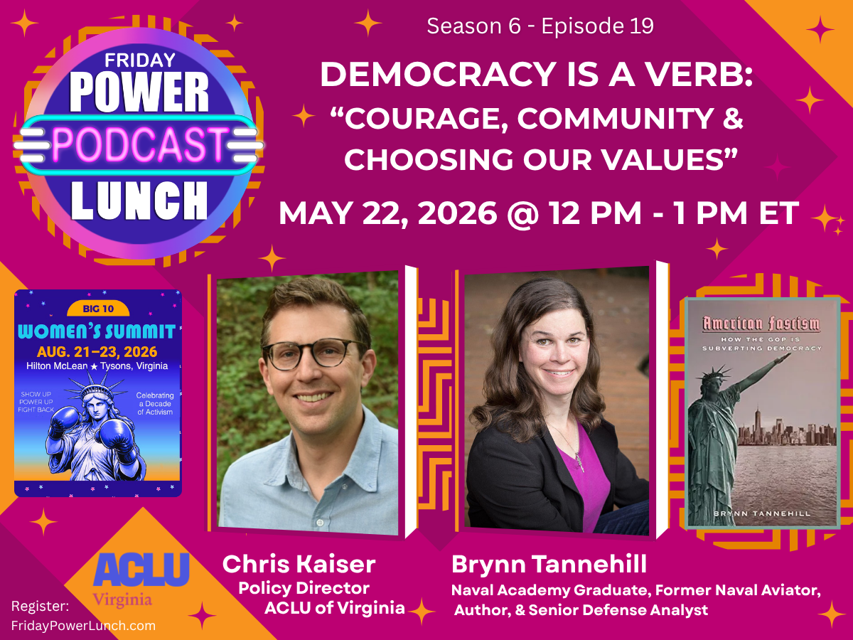 DEMOCRACY IS A VERB: Courage, Community & Choosing Our Values