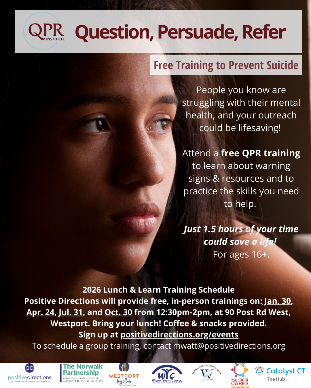 Free QPR Suicide Prevention Training