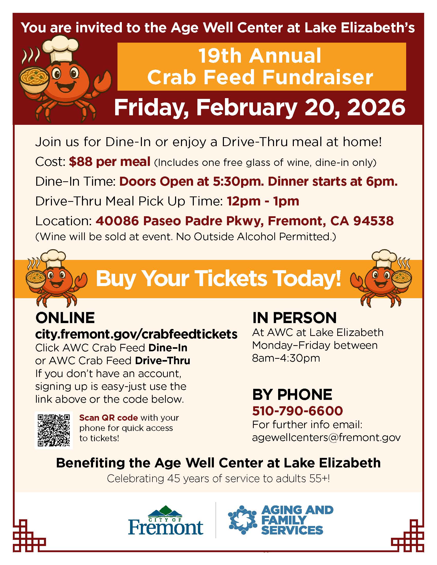 19th Annual Crab Feed