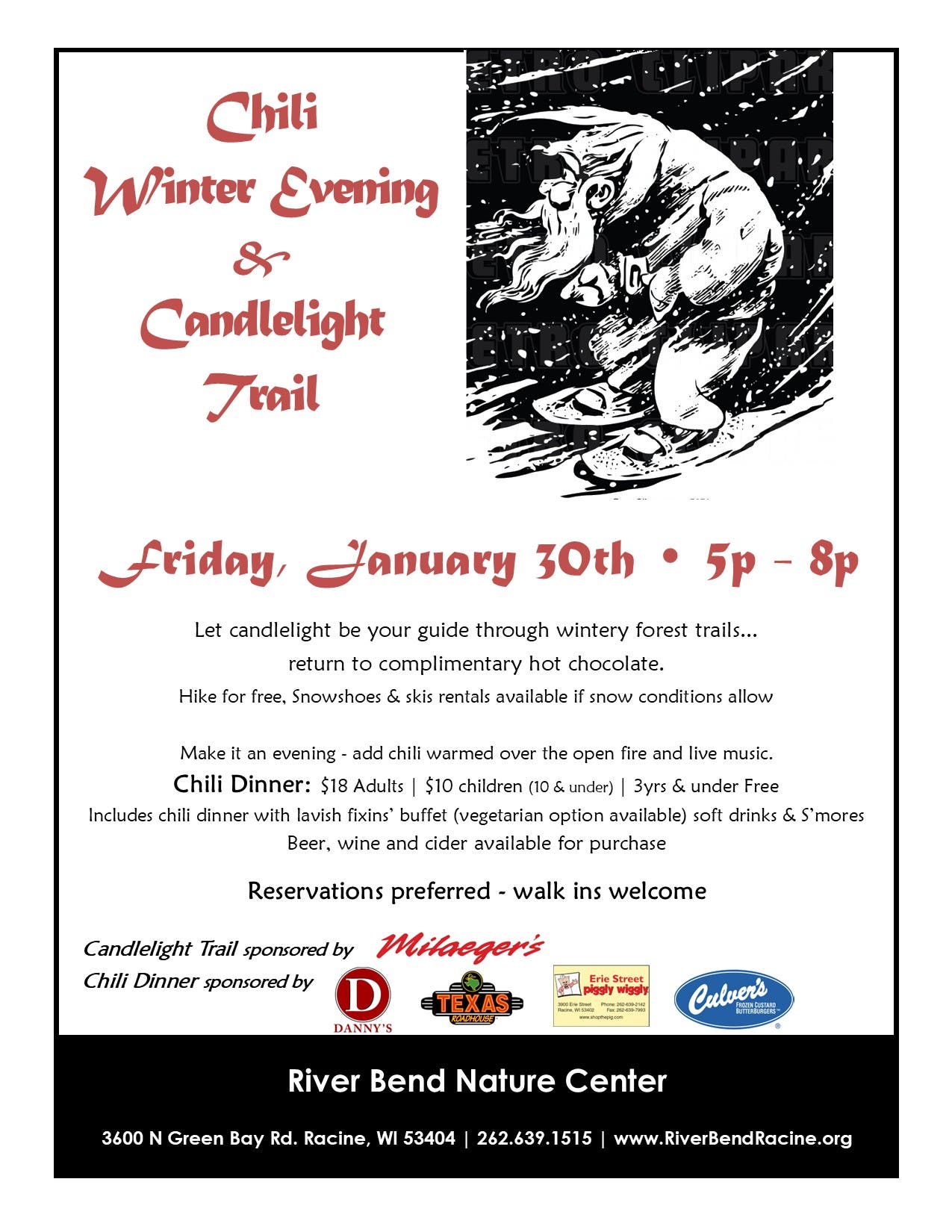 Chili Winter Evening & Candlelight Trail