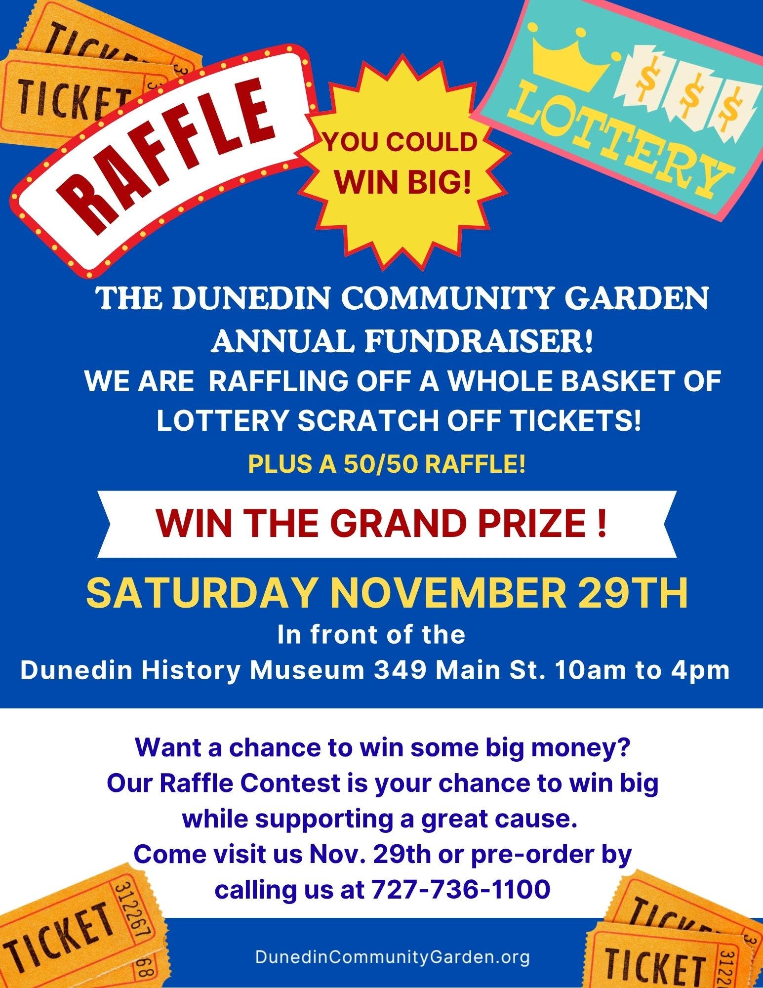 Dunedin Community Garden Fundraiser