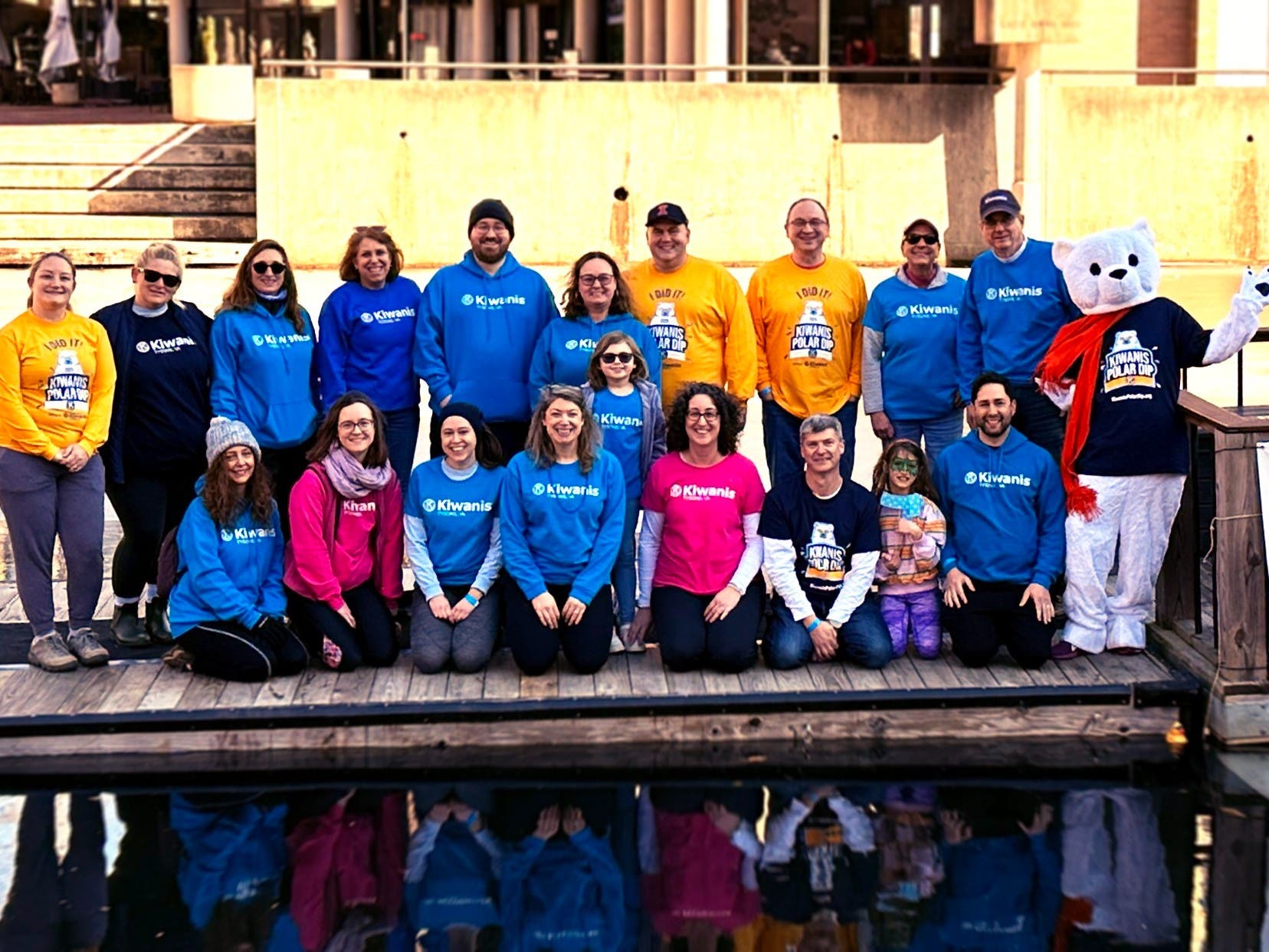 The 3rd Annual Kiwanis Polar Dip @ Lake Anne