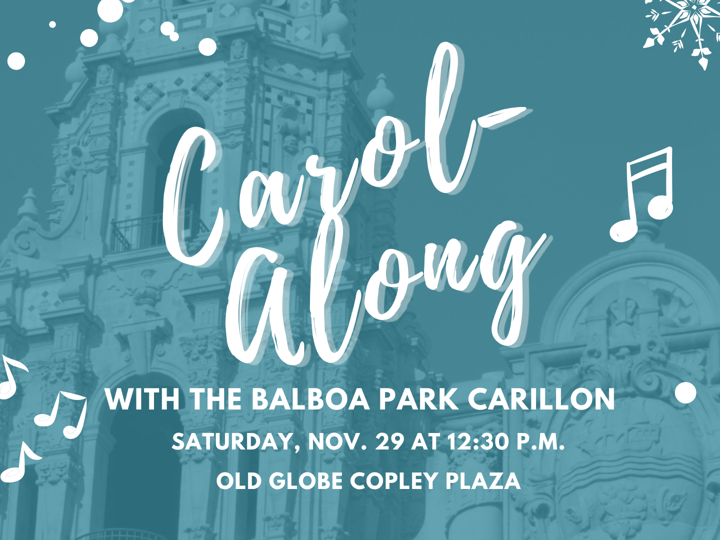 Carol Along with the Carillon at Balboa Park
