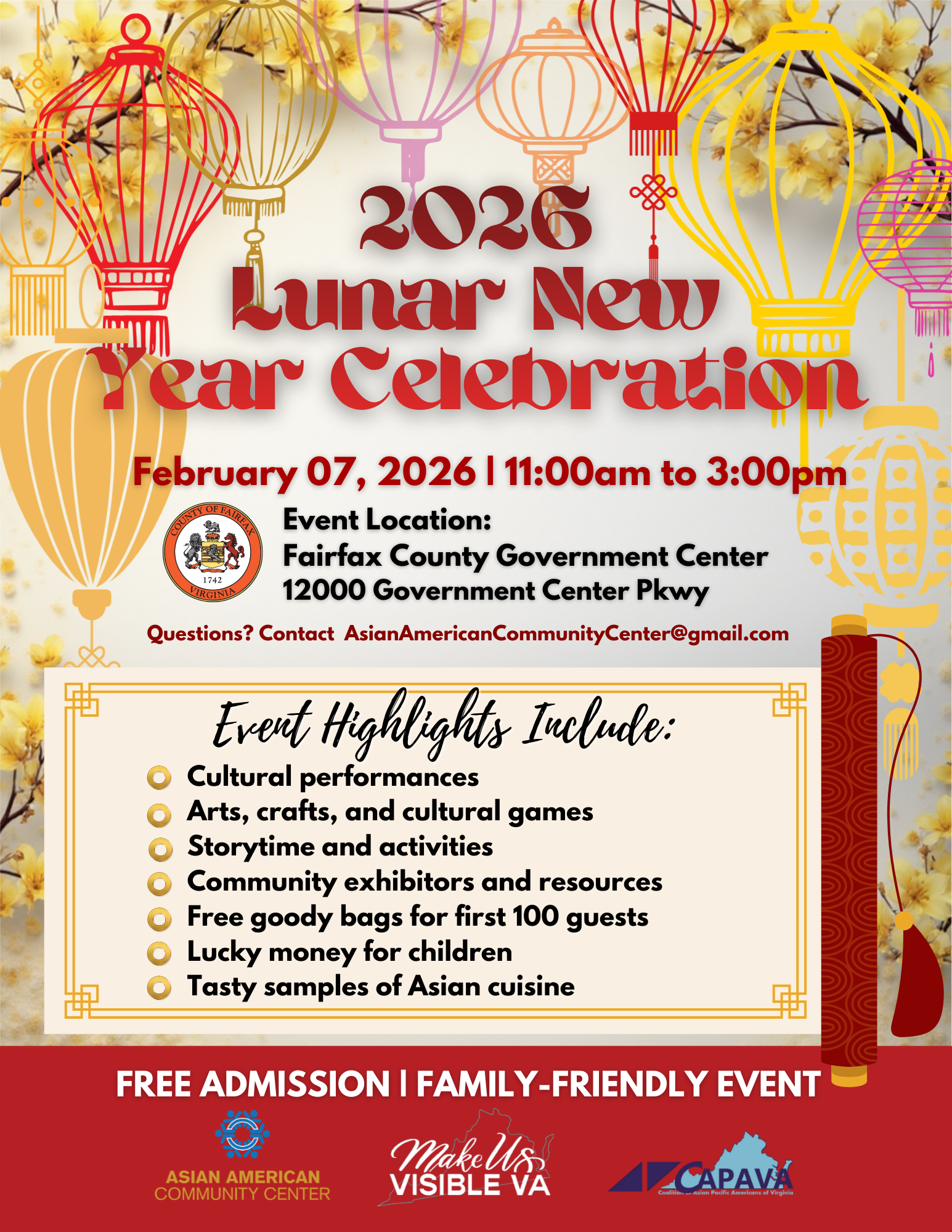 2026 Lunar New Year Celebration in Northern Virginia
