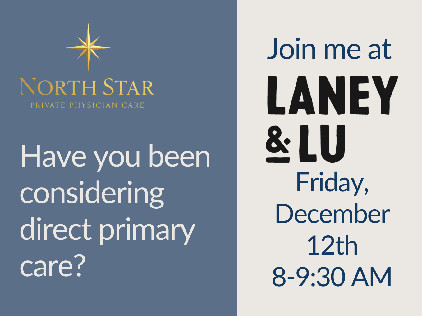 Curious about Direct Primary Care? Learn more with Dr. Lynch of North Star Private Physician Care