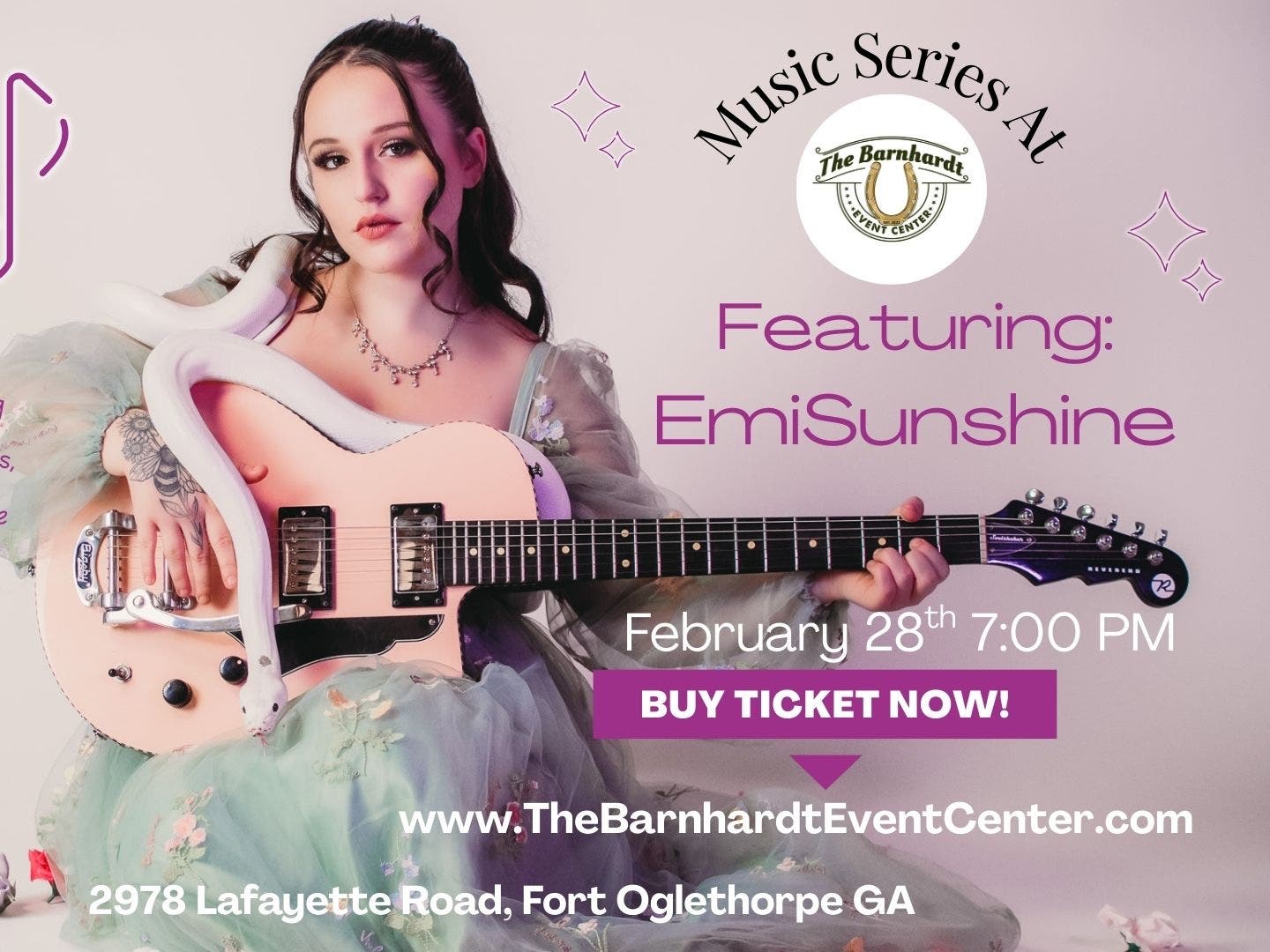 Music Series at The Barnhardt featuring EmiSunshine