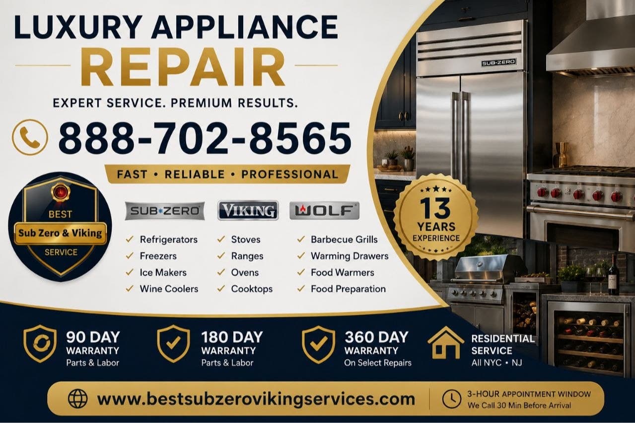 Best Sub-Zero & Viking Service