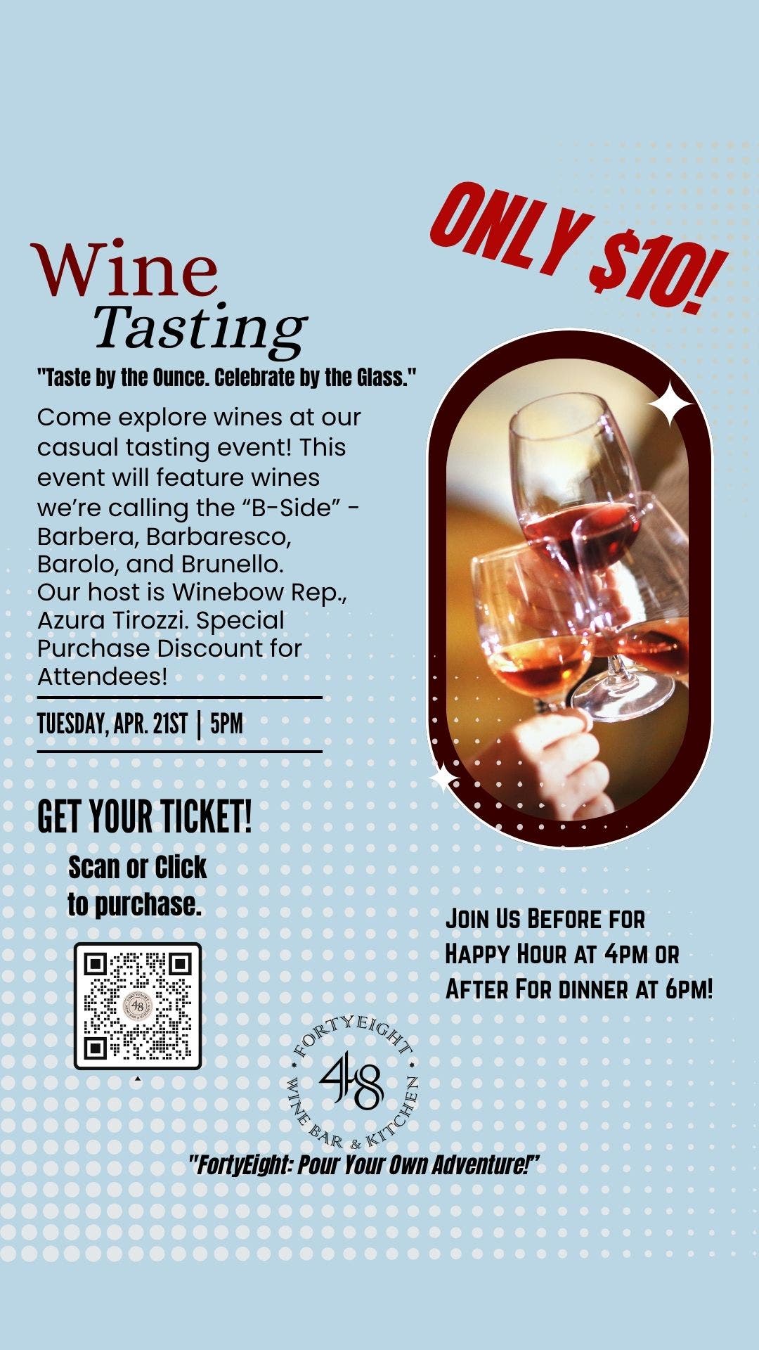 Wine Tasting: The B-Side