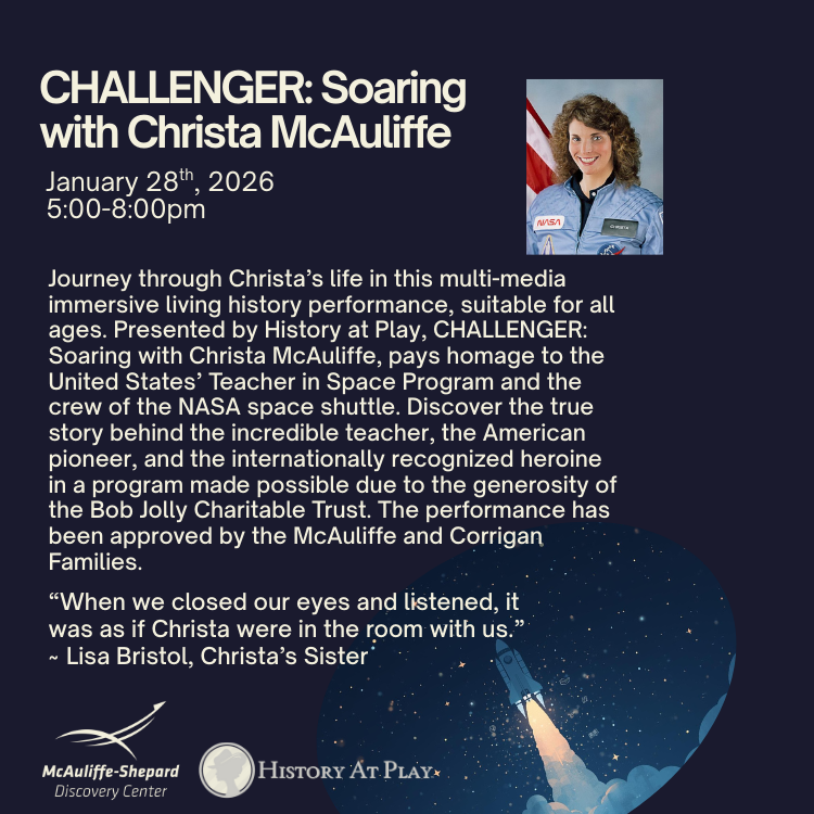 CHALLENGER: Soaring with Christa McAuliffe 