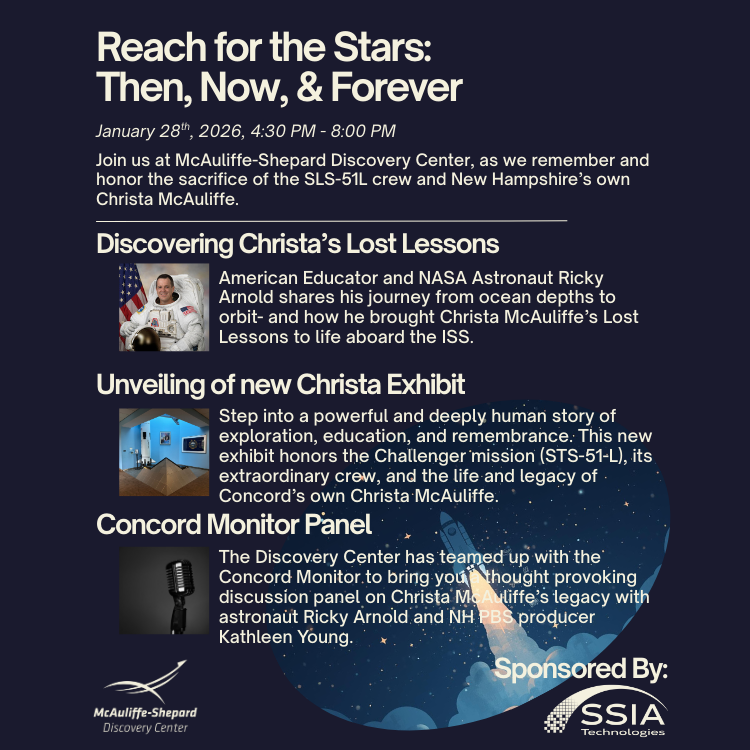 Reach for the Stars- Challenger Memorial Event Series