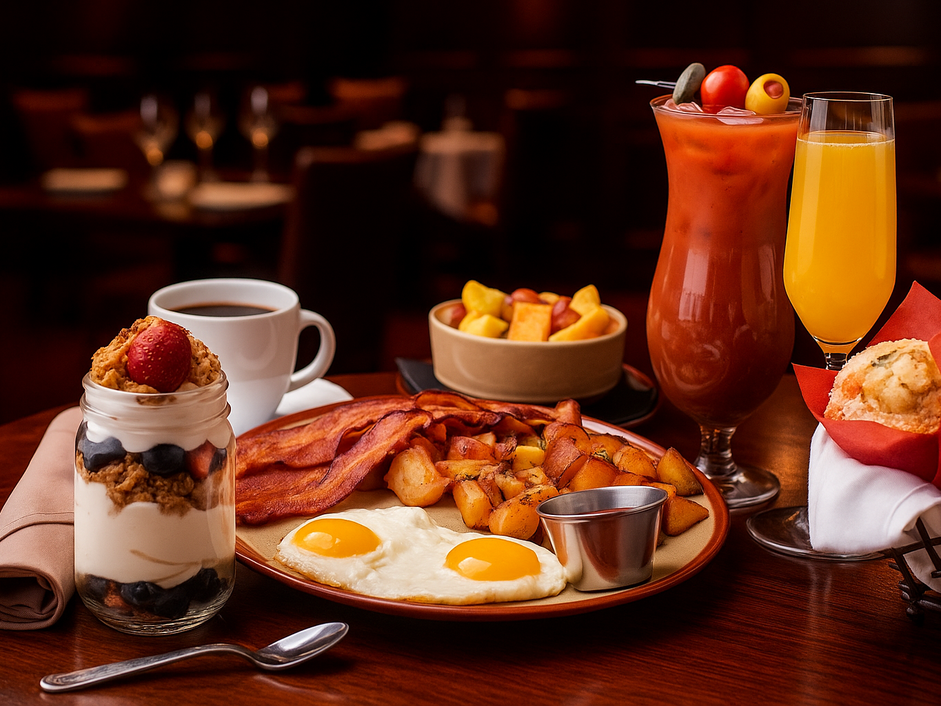 Weekend Brunch at the Bedford Village Inn