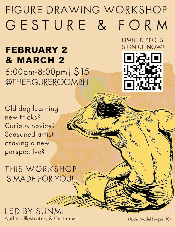 Figure Drawing Workshop: GESTURE & FORM