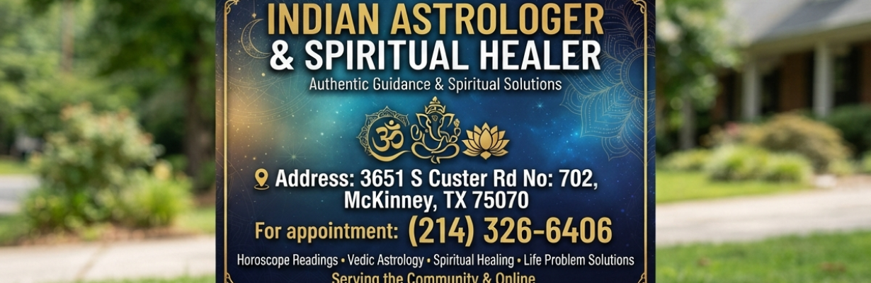 Indian Astrologer & Spiritual Healer
