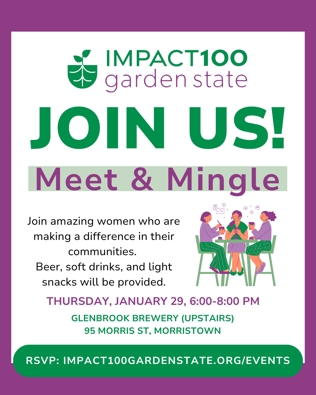 Impact100 Garden State Meet & Mingle
