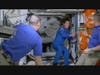 In this image from video made available by NASA, U.S. Marine Col. Nicole Mann, a member of the Wailacki of the Round Valley Indian Tribes in California, enters the International Space Station from a SpaceX Crew Dragon capsule on Thursday, Oct. 6, 2022.