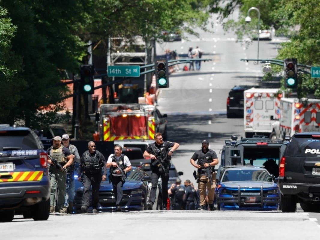 Atlanta Shooting: Suspect Arrested After 1 Dead, 4 Injured In Midtown ...