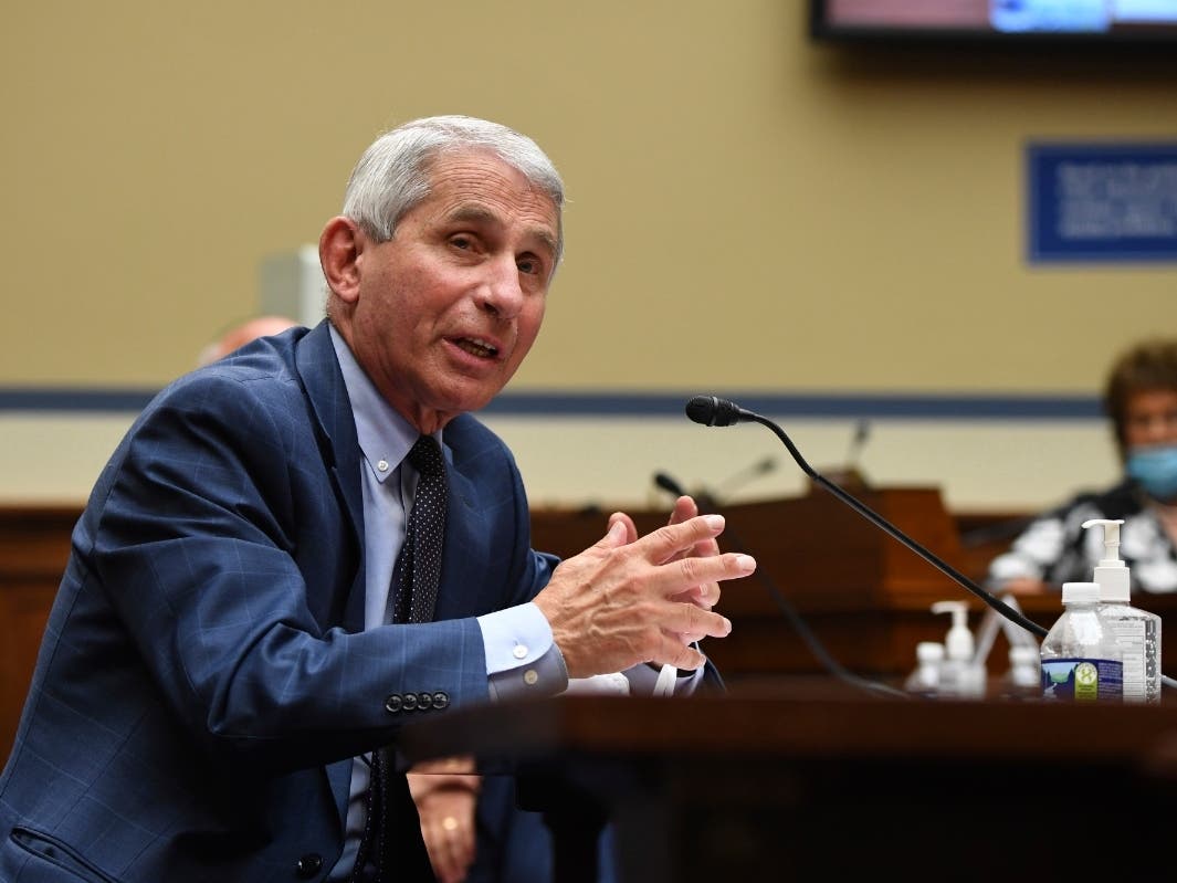 Dr. Anthony Fauci joined the Connecticut's coronavirus news conference Monday.