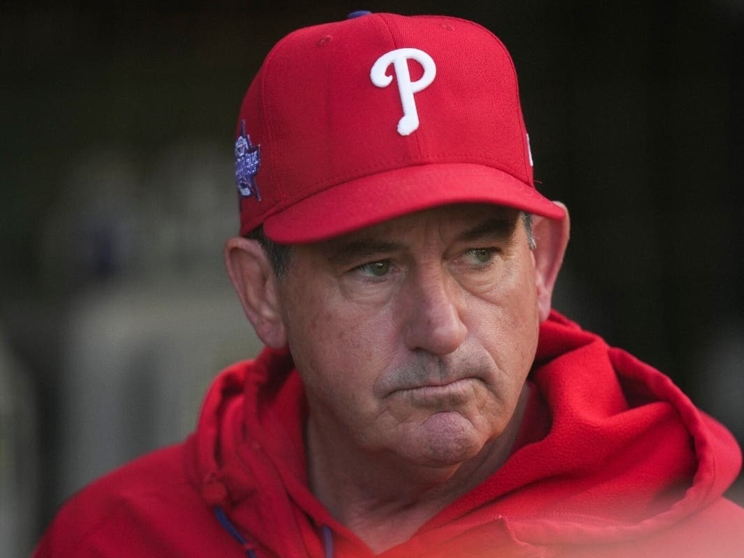 The Phillies have fired manager Rob Thomson, they announced Tuesday morning. 