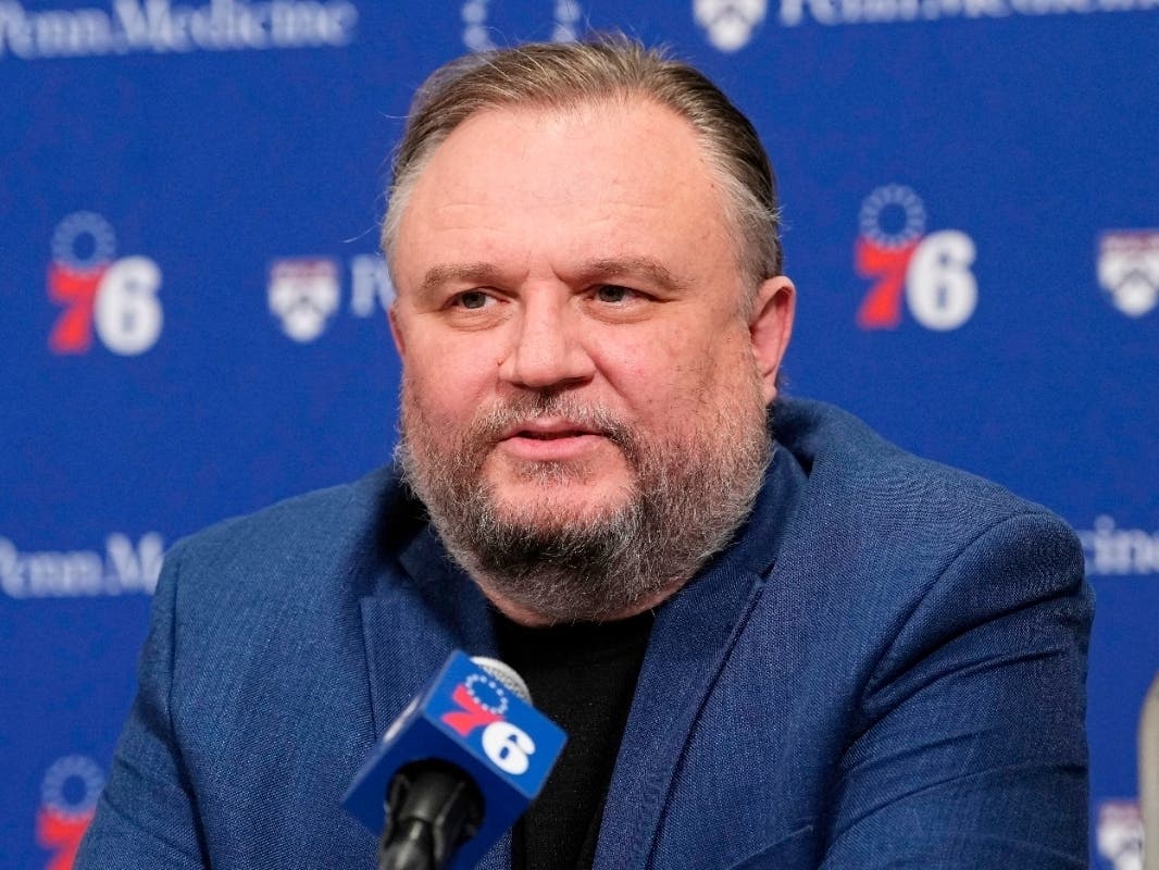 The Philadelphia 76ers have fired general manager Daryl Morey, they announced late Tuesday.