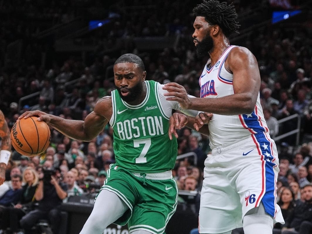 The Sixers stunned the basketball world, landing star Jaylen Brown in a blockbuster trade with their archrivals, the Boston Celtics.