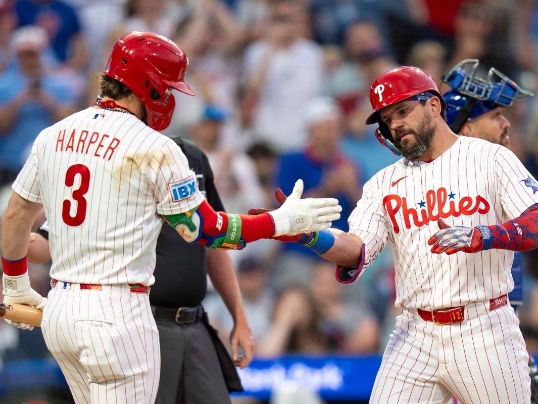 Bryce Harper and Kyle Schwarber are the first Phillies teammates to ever compete together in the same Home Run Derby.