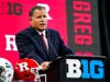 Rutgers head football coach Greg Schiano at an NCAA college football press conference on July 23, 2021.