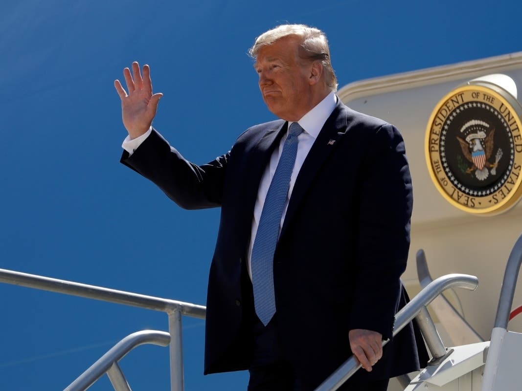 Trump Attends Fundraiser, Visits Border Wall In San Diego County | San ...