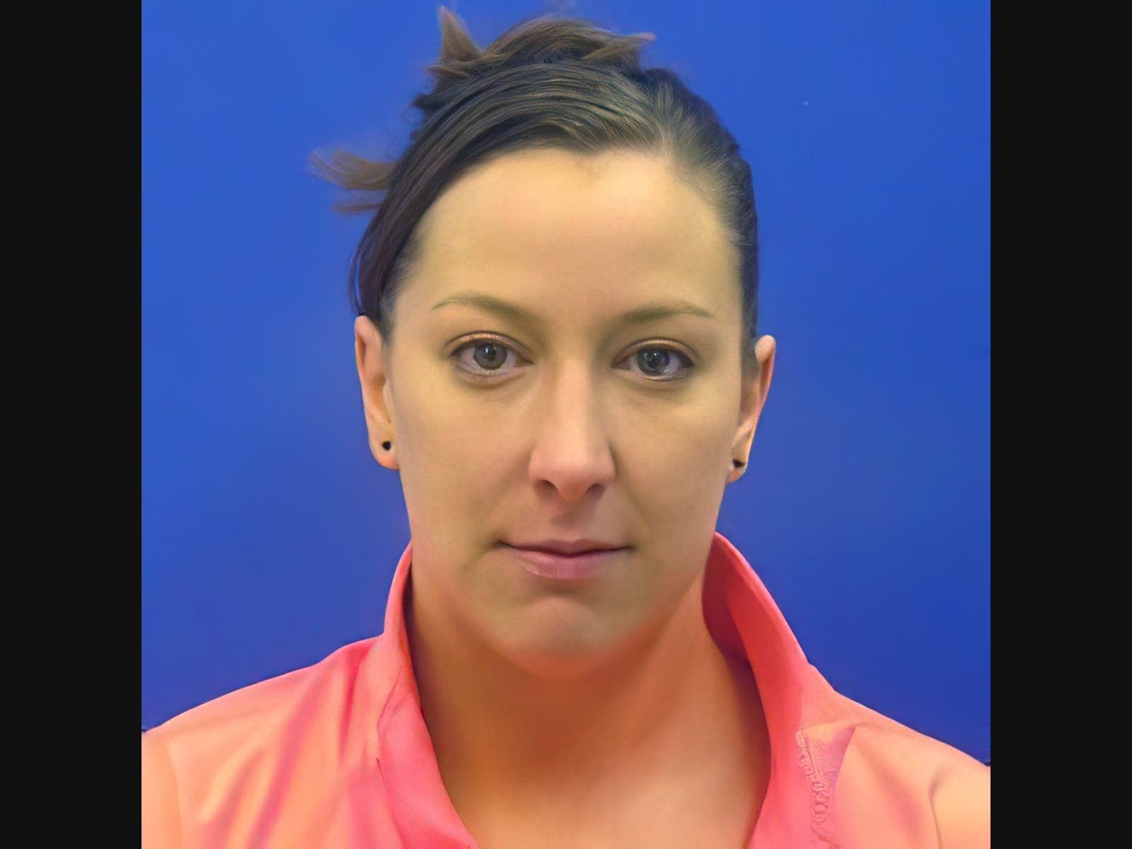 This undated driver's license photo from the Maryland Motor Vehicle Administration (MVA), provided to AP by the Calvert County Sheriff's Office, shows Ashli Babbitt. 