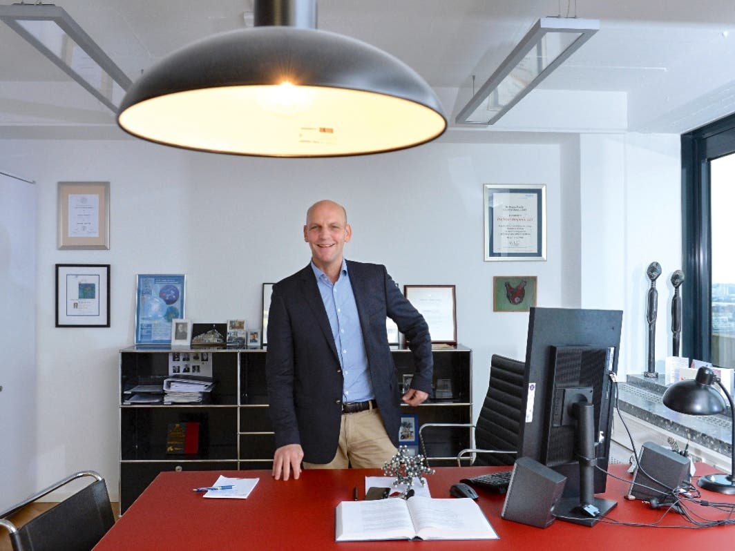 This undated photo provided on Wednesday, Oct. 6, 2021 by the German Max-Plank-Society shows the German scientist Benjamin List. 