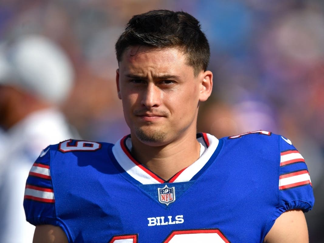 The Buffalo Bills cut Matt Araiza from the team on Saturday, Aug. 27, two days after a lawsuit was filed alleging the player and two college teammates gang-raped a teenager last fall. 
