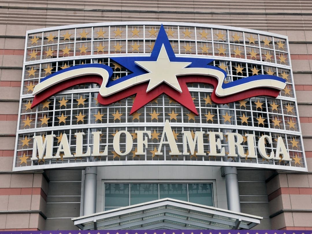 The Mall of America is shown Wednesday, Oct. 27, 2010, in Bloomington, Minn. 