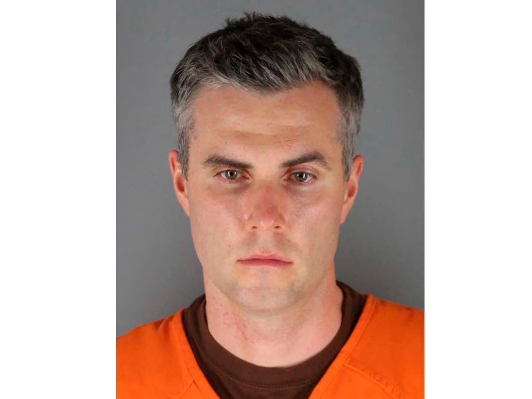 This image provided by the Hennepin County, Minn., Sheriff's Office shows Thomas Lane, who was sentenced to 2 1/2 years for violating George Floyd's civil rights.