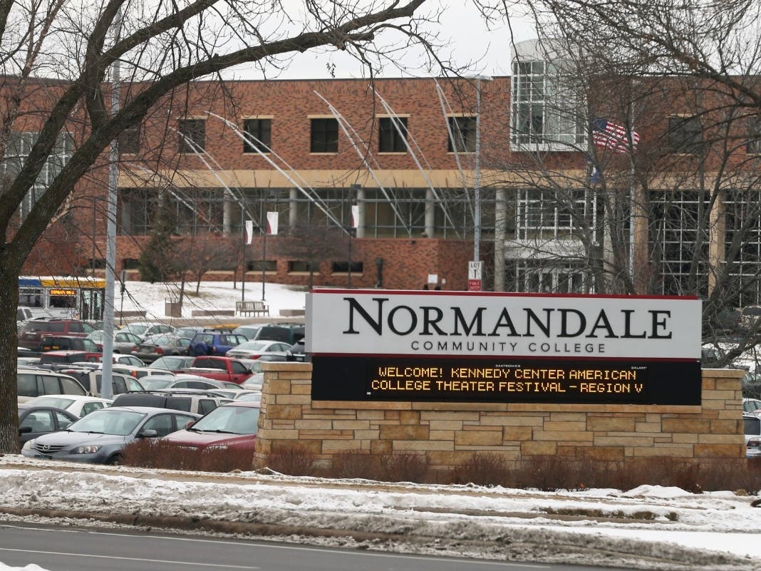 In this Jan. 23, 2015 photo, Normandale Community College is pictured in Bloomington, Minn.