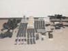 This photo released by the North Dakota Bureau of Criminal Investigation on Wednesday, July 19, 2023, shows the cache of weapons and ammunition that authorities recovered from the car of a man who opened fire on Fargo, N.D., police officers.