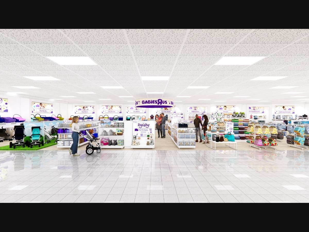 Rendering of Babies“R”Us shops inside Kohl's