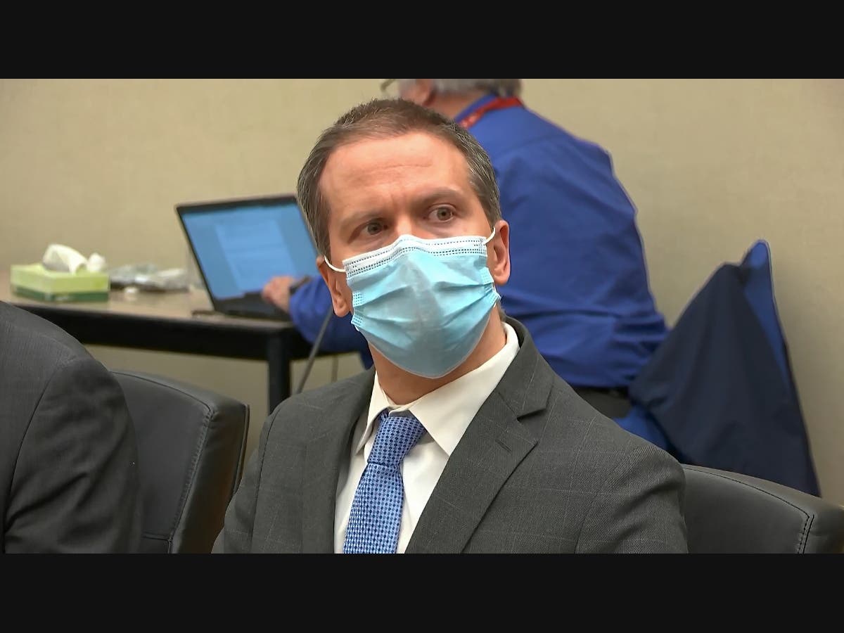 In this image from video, former Minneapolis police officer Derek Chauvin listens as the verdict is read in his trial for the 2020 death of George Floyd, Tuesday, April 20, 2021, at the Hennepin County Courthouse in Minneapolis.