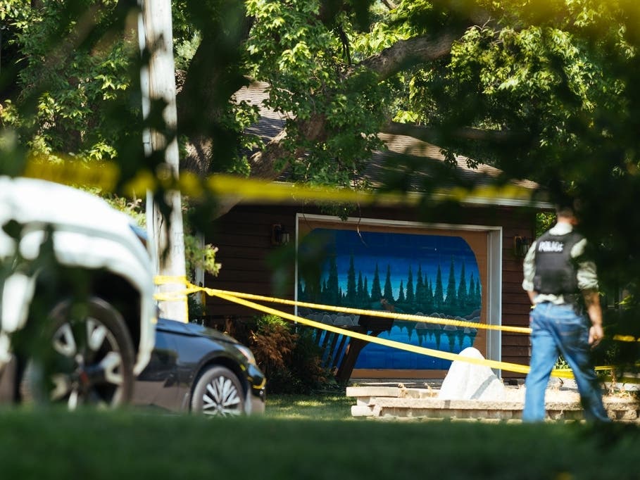 A newly unsealed Hennepin County search warrant identifies the man who killed his wife and 7-year-old daughter at a Hopkins in-home daycare Wednesday as 41-year-old Nathan Brown.
