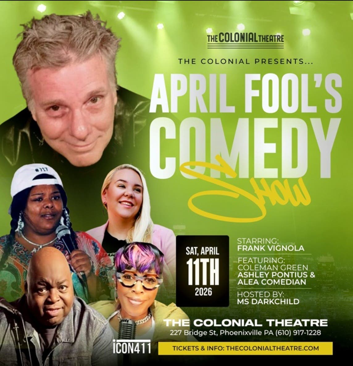 April Fool’s Comedy Show @ The Colonial
