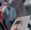 Police are asking the public for help identifying this man, suspected of stealing merchandise from the Apple Store.